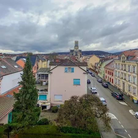 Appart'Hôtel Le Strasbourg - RENOVÉ, CALME ET NETFLIX Belfort Exterior foto